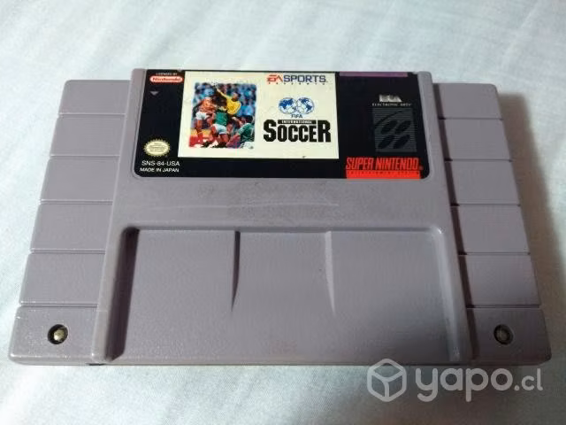 J133: juego snes: fifa international soccer