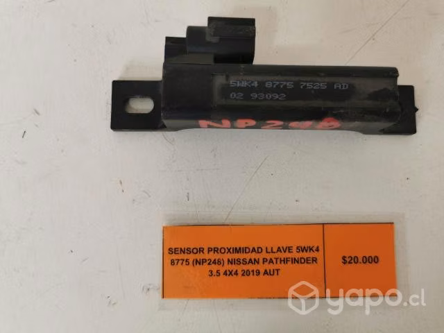 Sensor Proximid Llave Nissan Pathfinder 2019 (248)