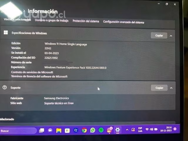 Notebook samsung - Imagen 5