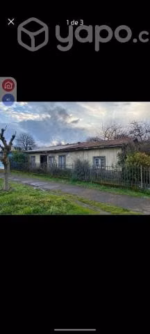 Terreno con casa no habitable