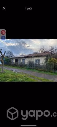 Terreno con casa no habitable