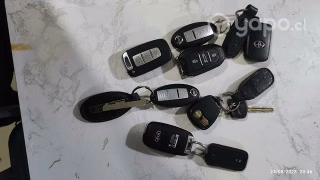 Llaves de vehículo