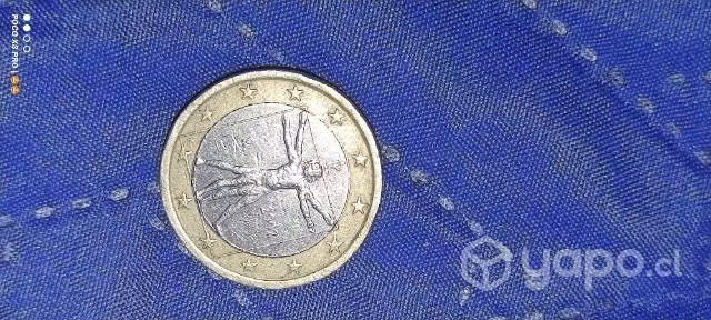 1 euro año 2002 Italiana