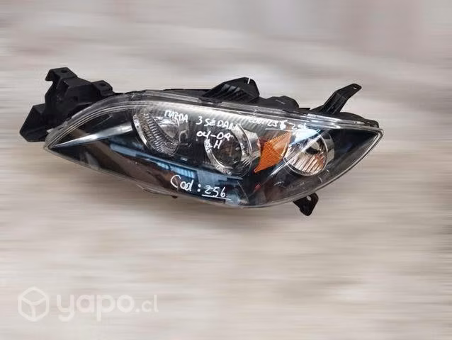Foco óptico Lh Mazda 3 sedan 2004 2009 p2