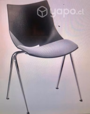 Silla shell negras