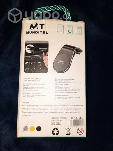 Soporte magnético para celular