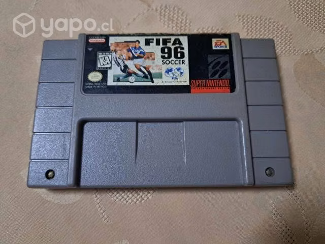 J134: juego snes: fifa soccer 96