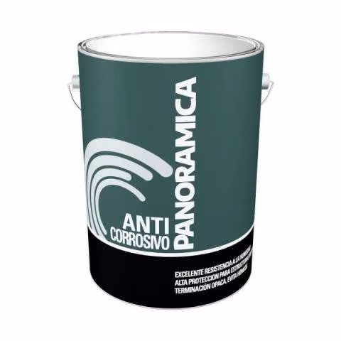 Esmalte anticorrosivo panoramica negro 1/4 gl