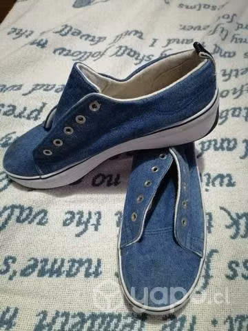 Zapatillas de mezclilla