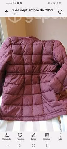 Parka talla m, nueva - Imagen 2