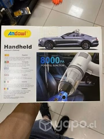 Aspiradora de mano para interior de vehiculos