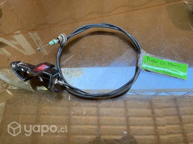 Piola con manilla capot Nissan Xtrail 2010
