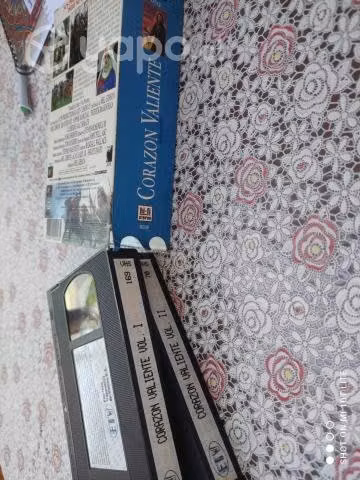 VHS Corazon Valiente - Caja 2 VHS - Impecable
