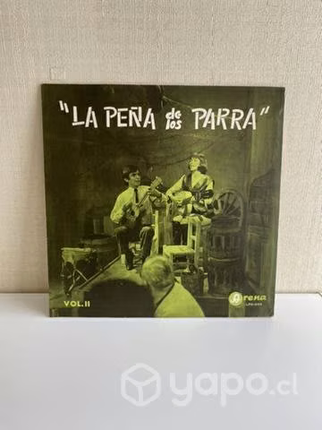 Isabel Parra y Angel Parra La Peña de los Parra LP