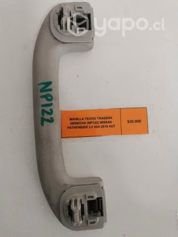 Manilla Techo Tra Der (122) Nissan Pathfinder 2019