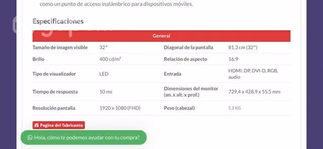 LG Monitor 32SM5D Series 32