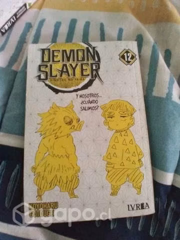 mangas de demon slayer y naruto