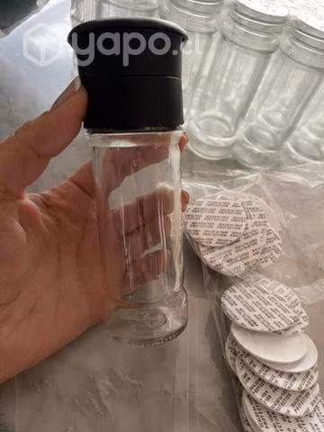 50 molinillos vidrio