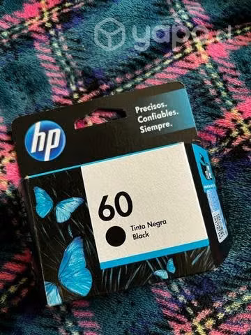 Tinta color negro hp N 60 ORIGINALES - Imagen 2