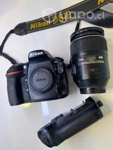 Nikon D810 + Accesorios