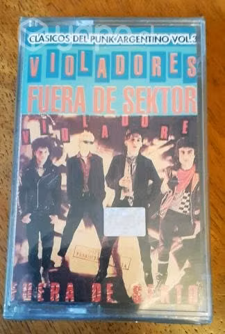 Cassettes Los Violadores Sellados