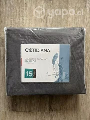 Sábanas NUEVAS, 1,5 plazas, sin sacar de la funda