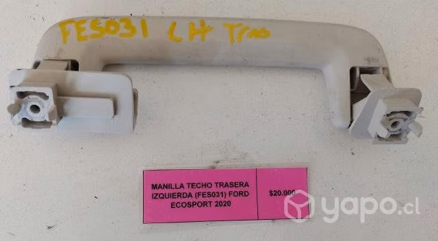 Manilla Techo Trasera Izq Ford Ecosport 2020