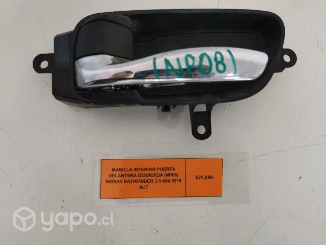 Manilla Inter Pta Del Izq Nissan Pathfinder 2019