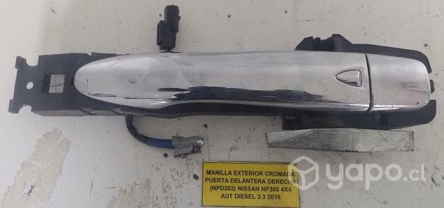 Manilla Exterior Cromada Puerta Delantera Derecha