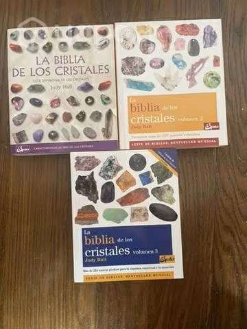 3 tomos biblia de las piedras