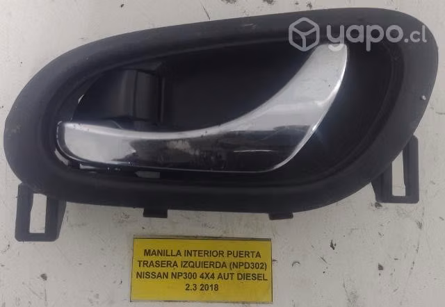 Manilla Interior Puerta Trasera Izquierda (NPD302)