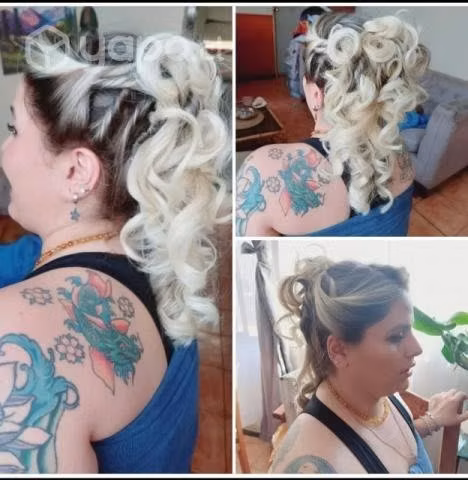 Peinado y maquillaje a domicilio
