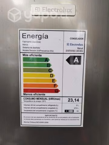 Congelador Vertical Electrolux 272 lt - Imagen 4