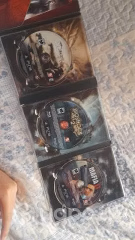 Juegos de play 3 cuatro juegos
