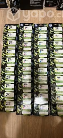 Tintas hp 950xl juegos nuevos sellados