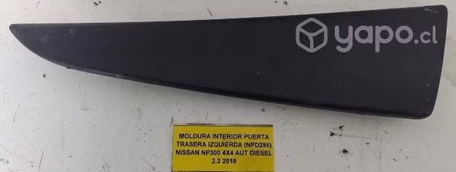Moldura Interior Puerta Trasera Izq Nissan