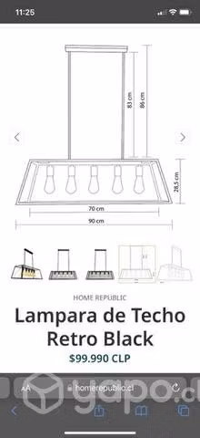 Lampara de techo - Imagen 2
