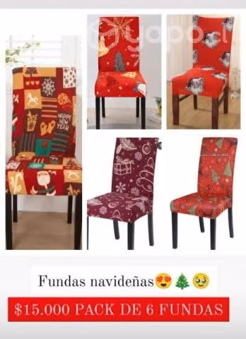 Fundas navideñas la mejor calidad y precio