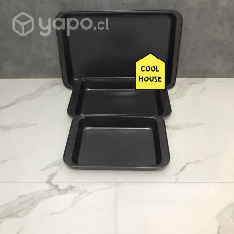 Pack de bandejas de hornear profunda