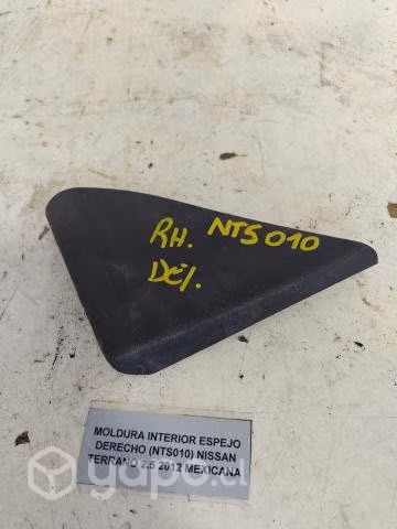 Moldura Int Espejo Der010) Nissan Terrano 2012 Mx