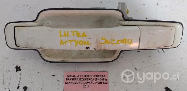 Manilla Ext tras izq (SNC094) Ssangyong New Actyon