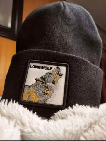 Gorras de lana logo animal