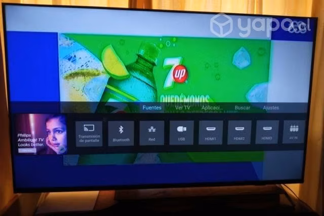 Smart TV 58 Phillips 4K UHD LED Serie 7600 - Imagen 3