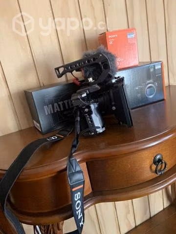 Cámara profes sony A7||| completa!!