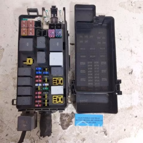 Caja fusible con relay motor (JMC020) JMC Vigus
