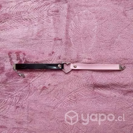 Gargantilla Black/Pink Heart