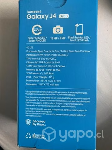 Galaxy J4 32 gb Samsung