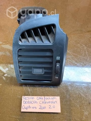Rejilla calefac derecha tablero Chevrolet Captiva