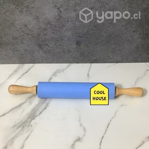 Rodillo hecho de silicon y madera