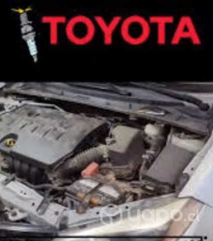 Cambio bujías Toyota yaris promovional